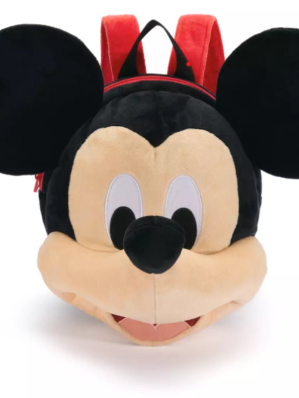 Disney Mickey Mouse Plush Backpack Vintage Retro Vibe Mickey Head Plush Mini